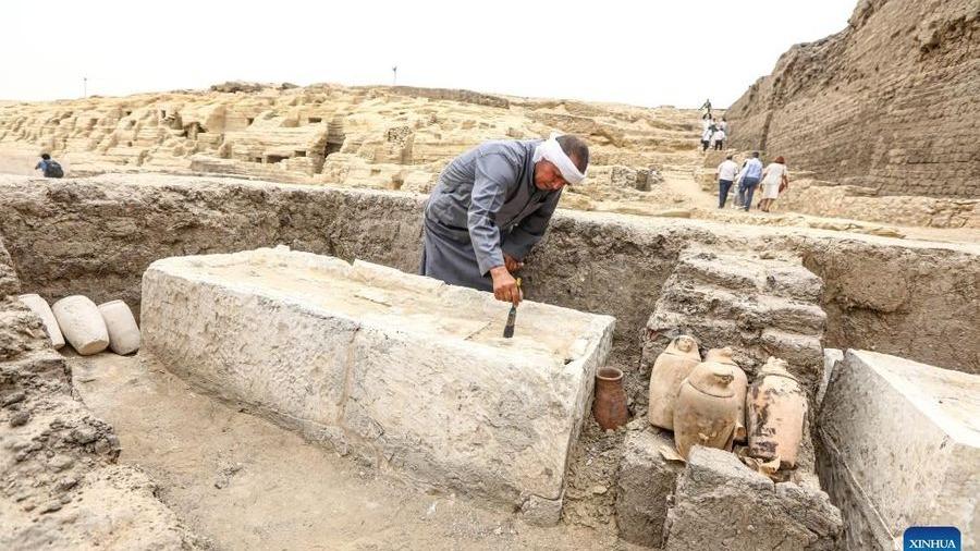 کشف کارگاه مومیایی متعلق به مصر باستان