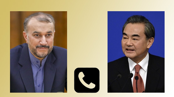 گفتگوی تلفنی وزرای خارجه چین و ایرانا