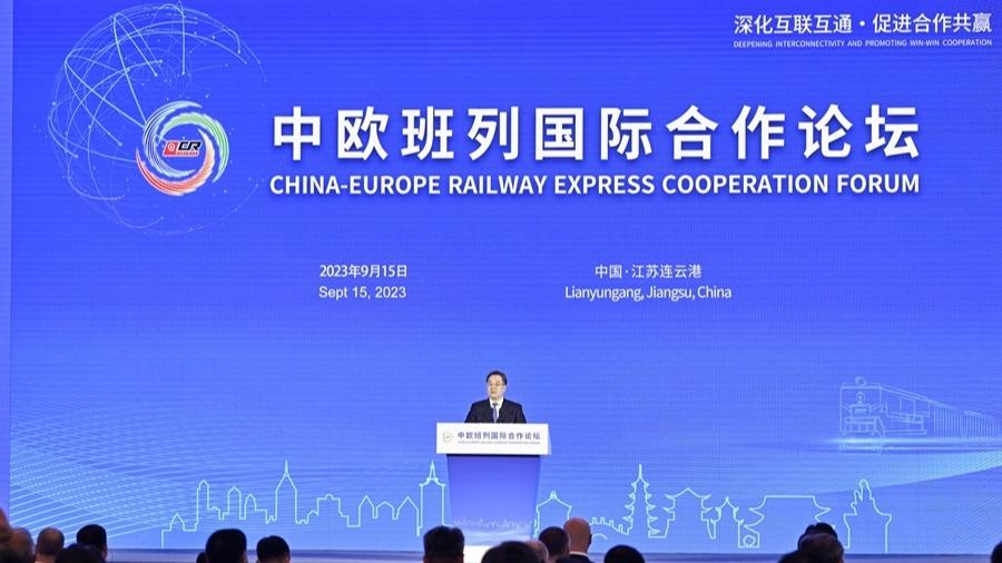 گشایش مجمع همکاری بین المللی قطارهای باری چین-اروپاا