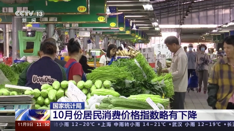 کاهش 0.2 درصدی شاخص قیمت مصرف‌کننده چین در ماه اکتبرا