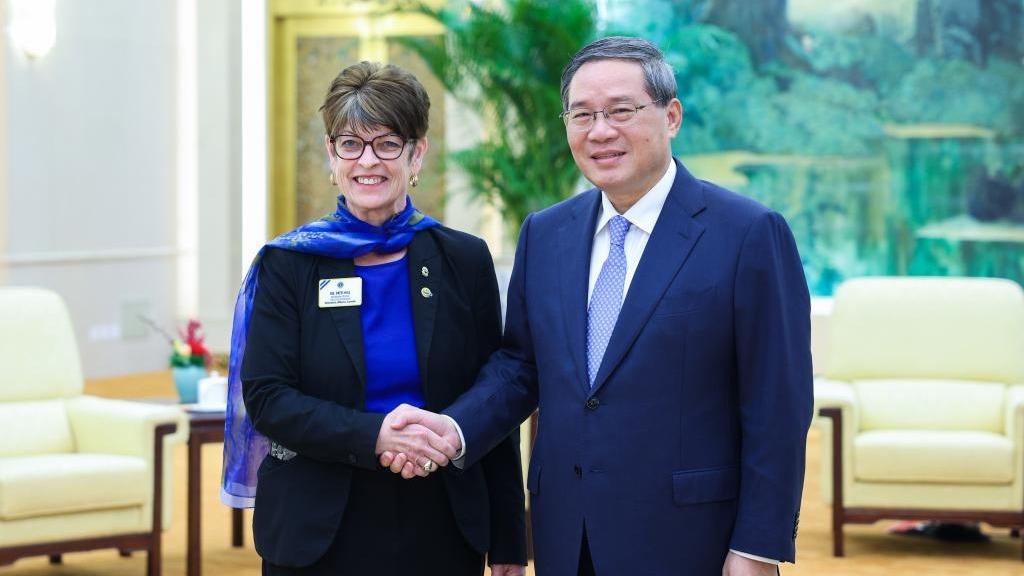 دیدار نخست وزیر چین با رئیس باشگاه‌های‌ بین‌المللی لاینزا