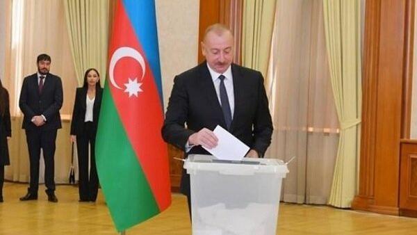 پیروزی «الهام علی‌اف» با کسب اکثریت آرای در انتخابات ریاست جمهوری آذربایجانا