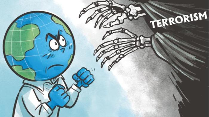 کاریکاتور| تروریسم دست از سر جهان بر نمی‌داردا