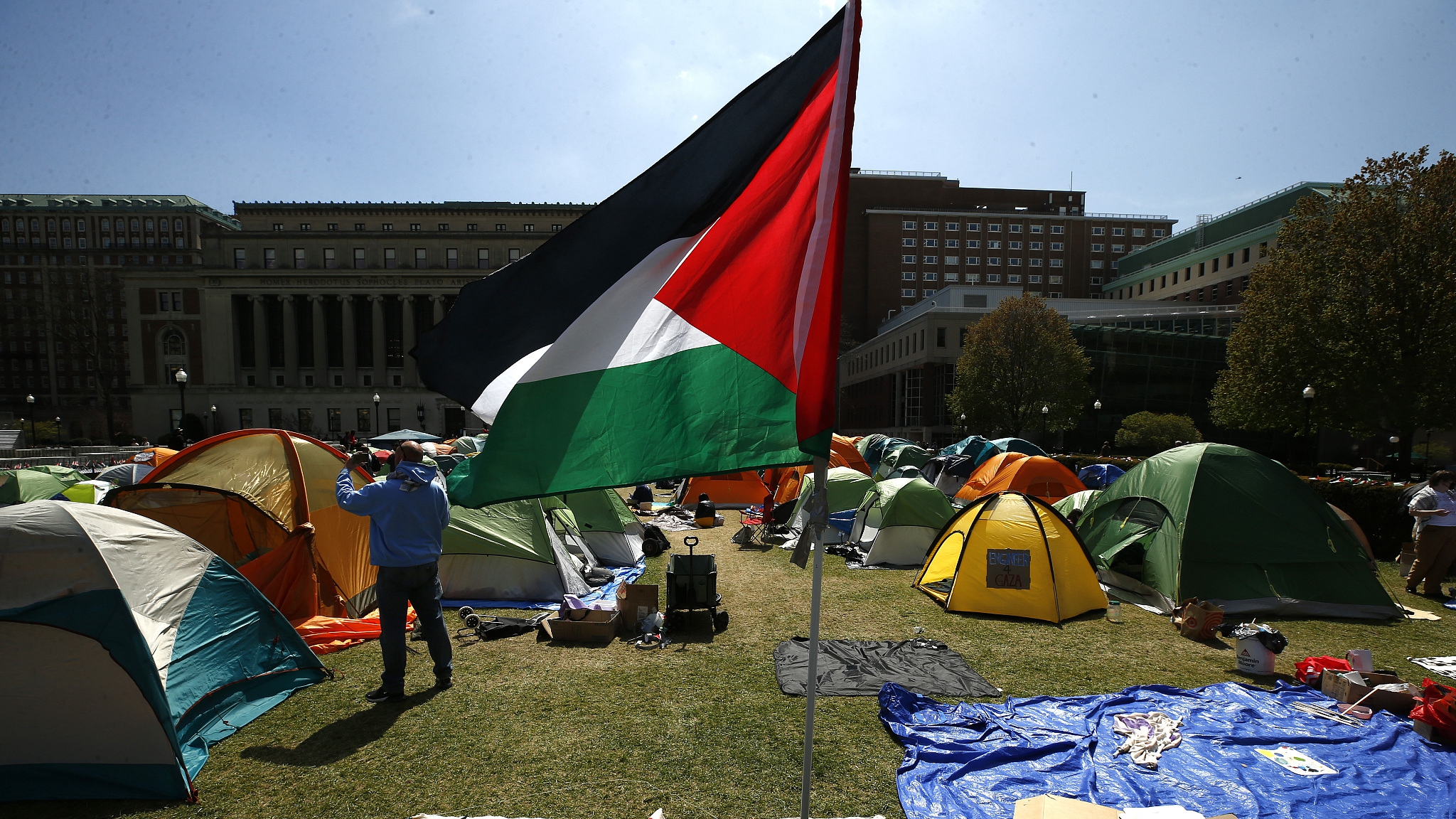 اعتراضات بی سابقه دانشگاه‌های آمریکا در حمایت از غزه و محکومیت اسرائیلا