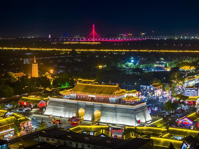 Rasai Kesibukan Pasar Malam di Zhengding