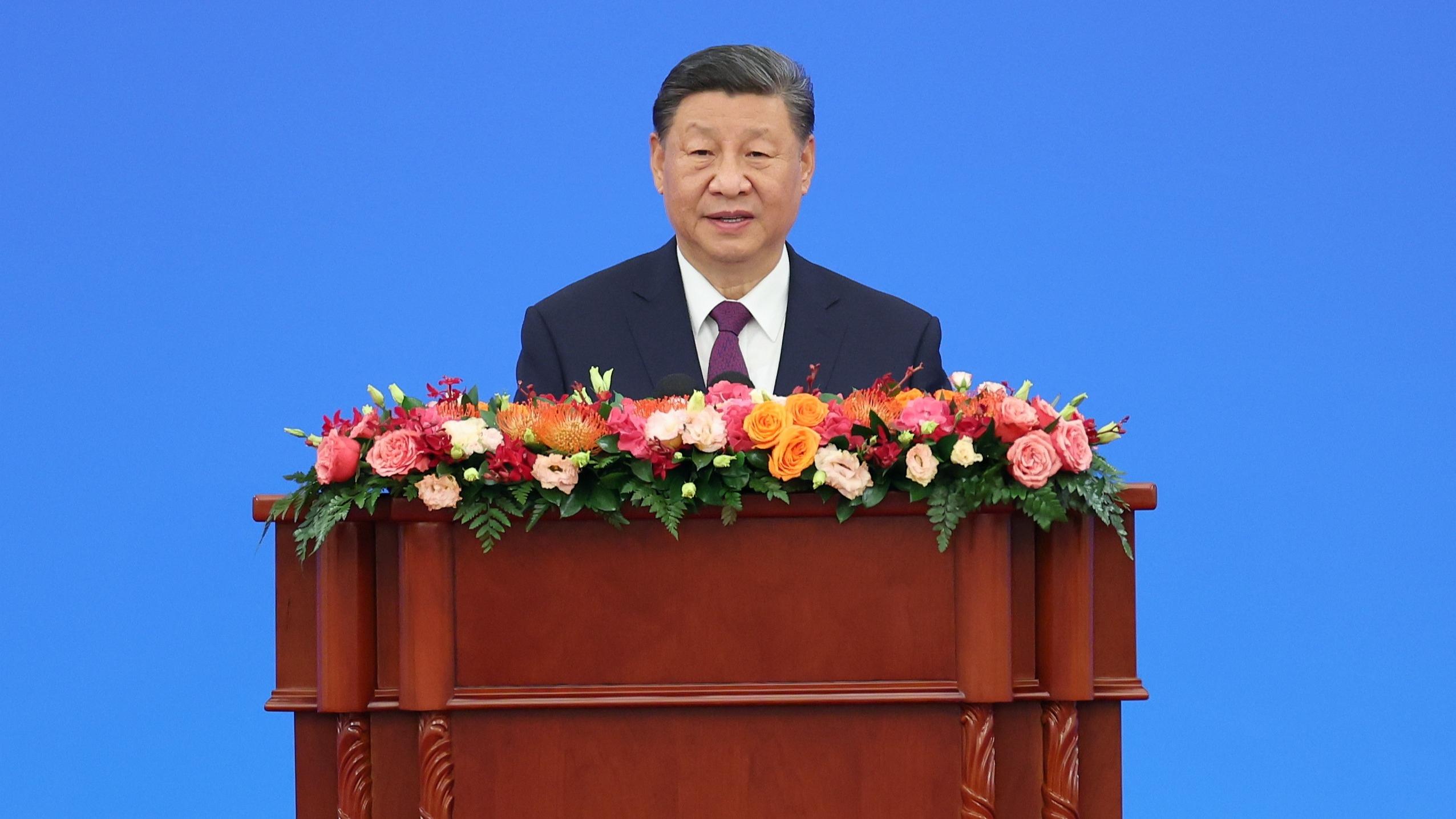 سخنرانی رهبر چین در کنفرانس گرامیداشت هفتادمین سالگرد انتشار اصول پنجگانه همزیستی مسالمت آمیزا