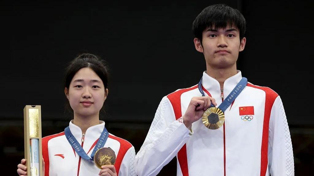 نخستین مدال طلای المپیک پاریس به چین رسیدا