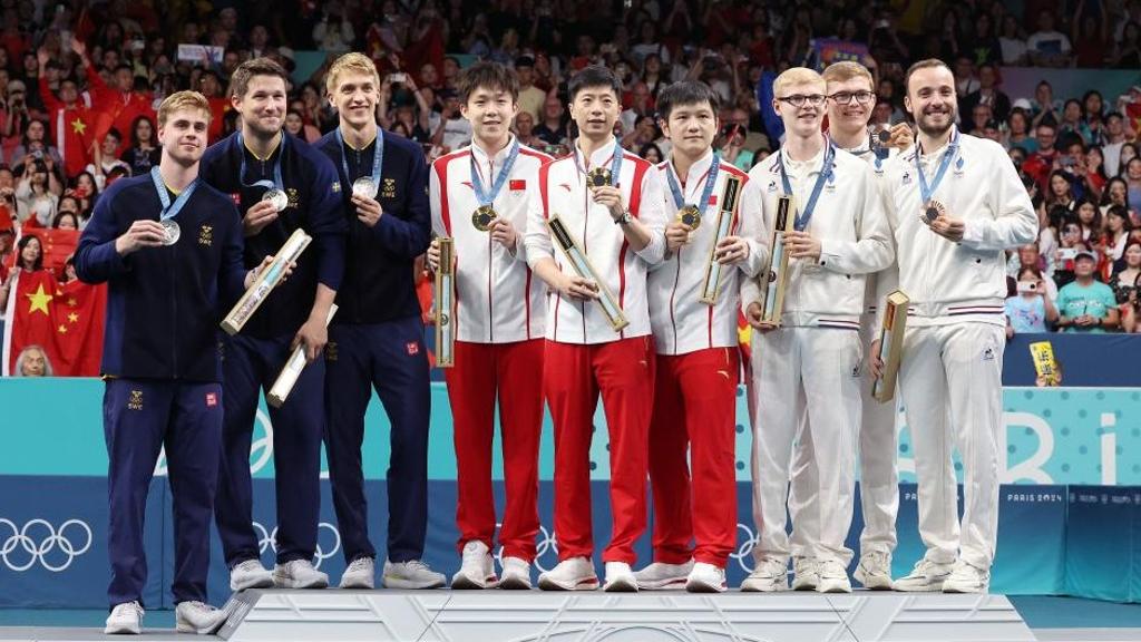 Olimpik Paris: China Pertahan Kejuaraan Pingping Berpasukan Lelaki