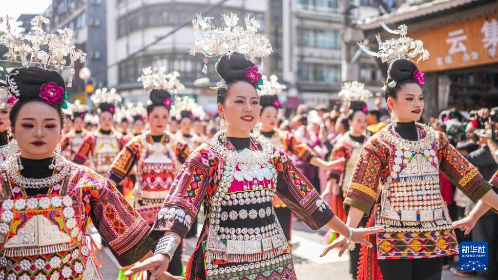 Tahun Baharu Miao Disambut Meriah di Guizhou