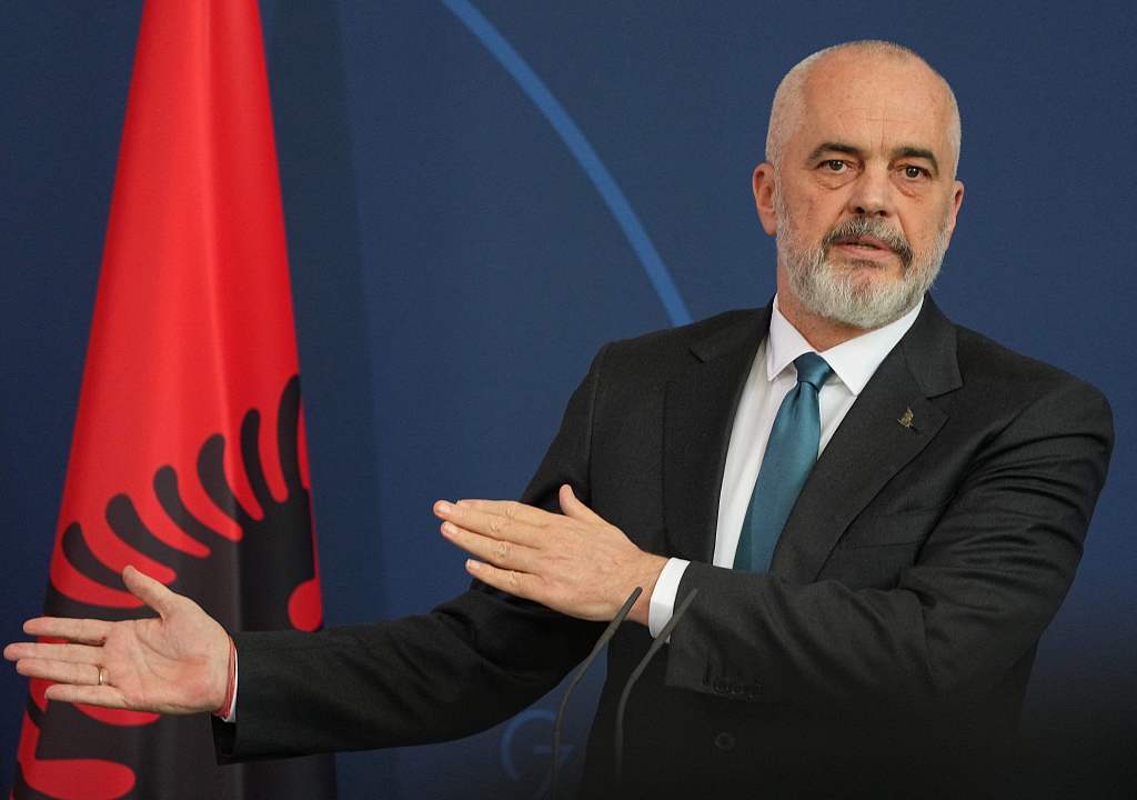 Kryeministri shqiptar Edi Rama(Foto:VCG)