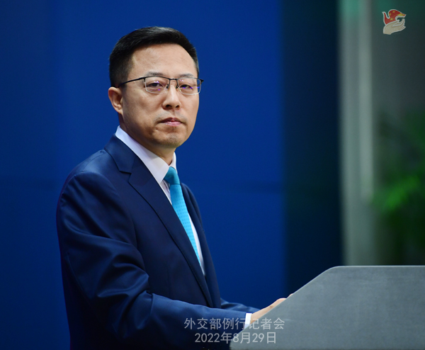 Zhao Lijian,zëdhënësi i Ministrisë së Jashtme kineze(Foto:Ministria e Punëve të Jashtme)
