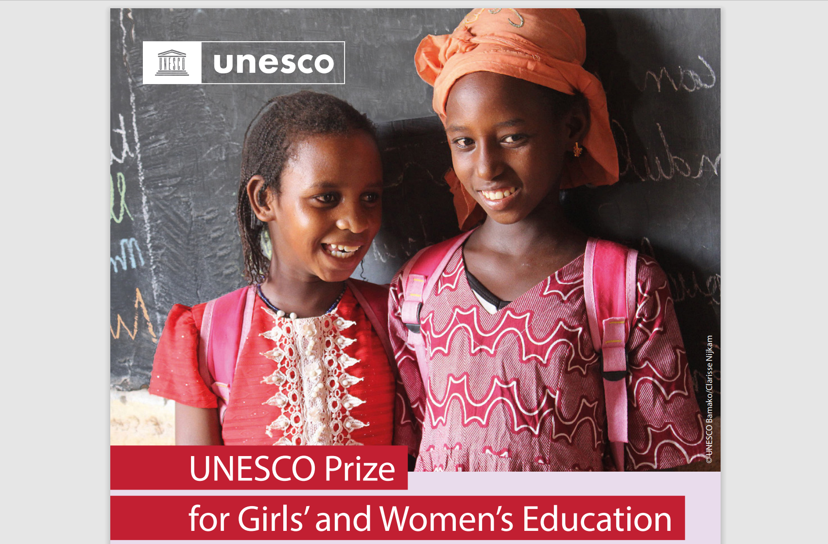 Screenshot der UNESCO-Webseite