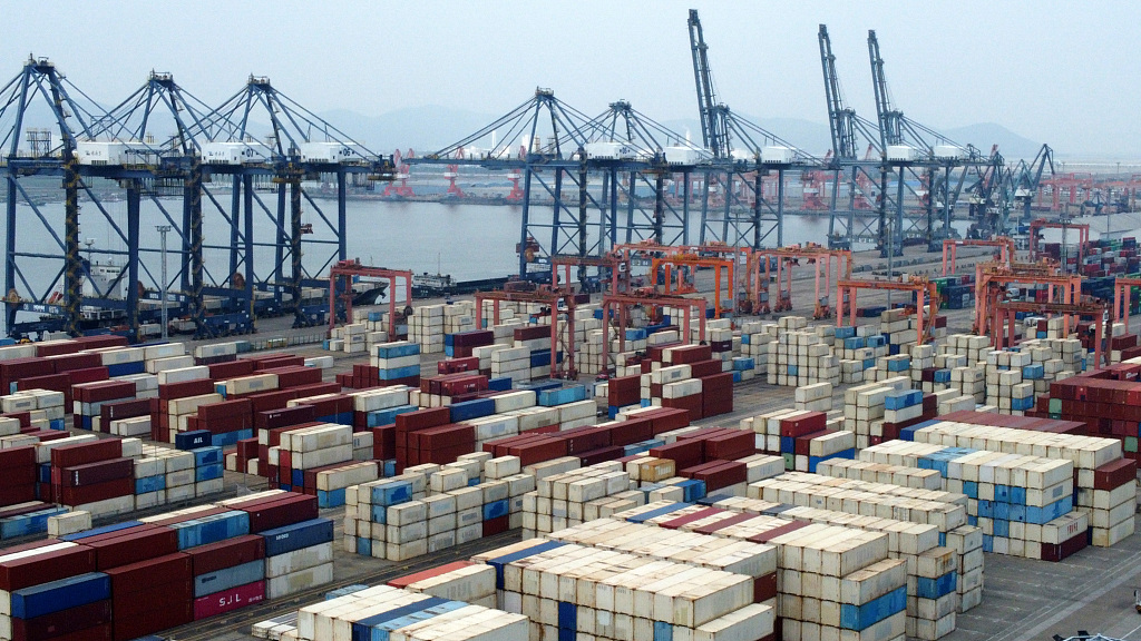 Pamje nga porti Zhuhai, 25 shtator 2022, provincë Guangdong(Foto:VCG)