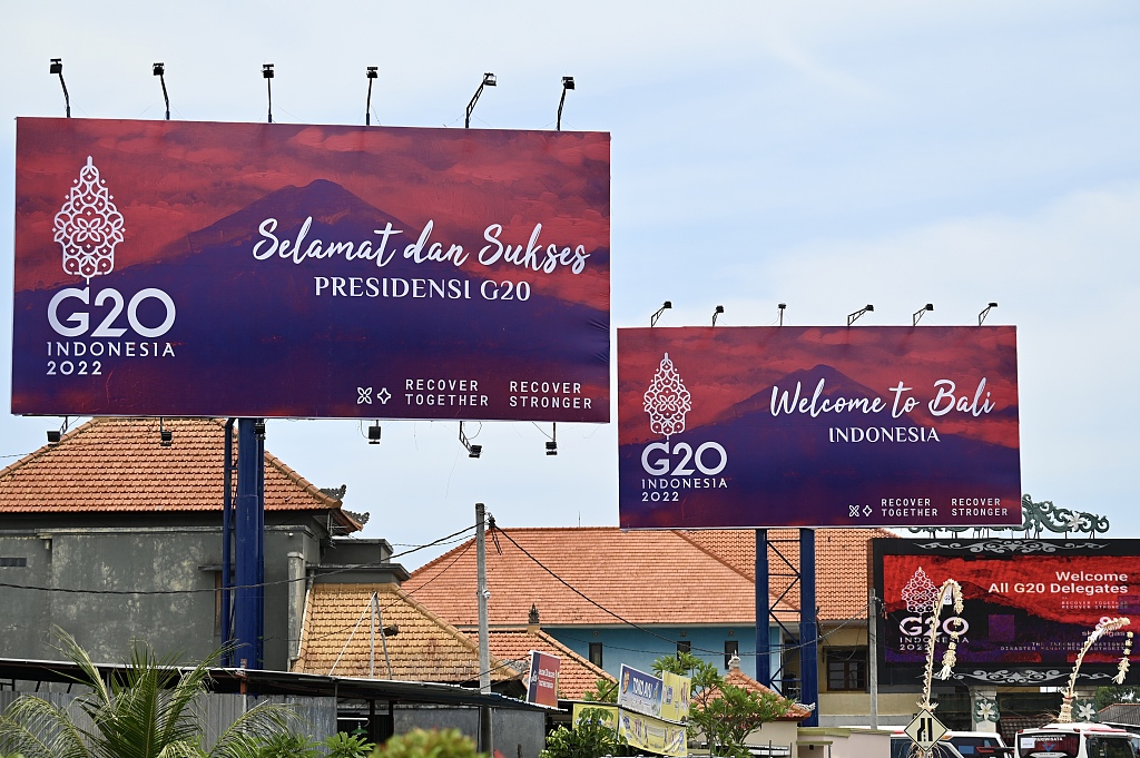 Bali gjatë zhvillimit të samitit të G20-të, Indonezi(Foto:VCG)
