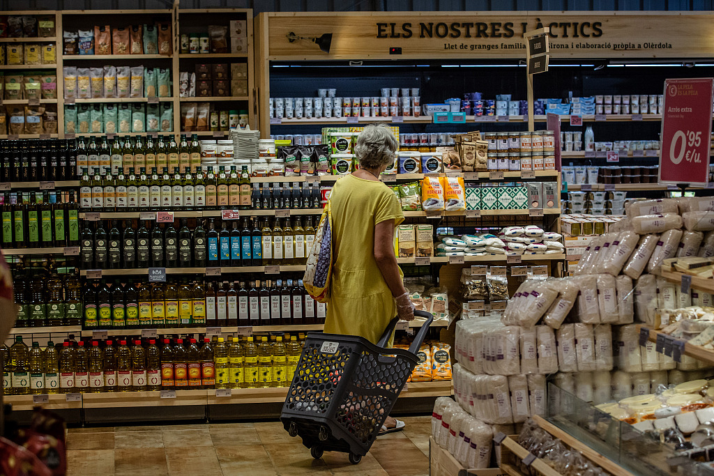 Një supermarket në Spanjë(Foto:VCG)