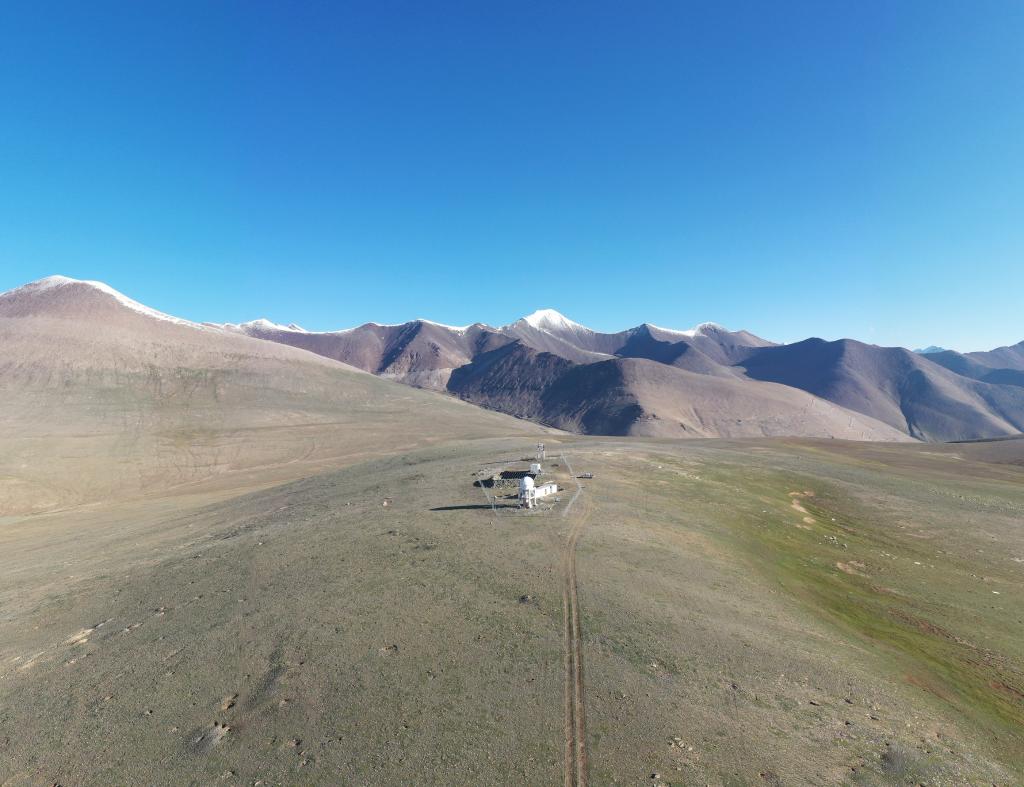 Foto von dem Astronomischen Observatorium Xinjiang der Chinesischen Akademie der Wissenschaften