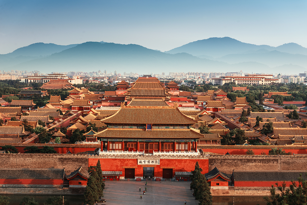 Μια φωτογραφία αρχείου του Μουσείου Παλατιού της Κίνας στο Πεκίνο. /CFP