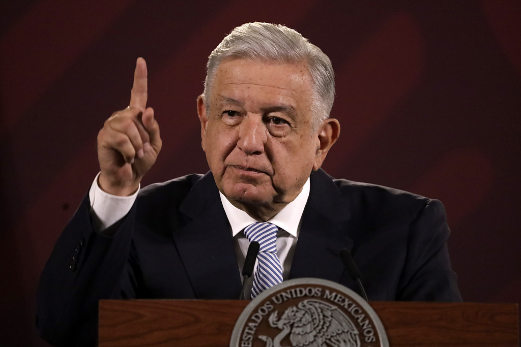 Presidenti meksikan kritikoi veprimet e spiunazhit të ShBA-së në vendin e tij, 17 prill 2023(Foto:VCG) 