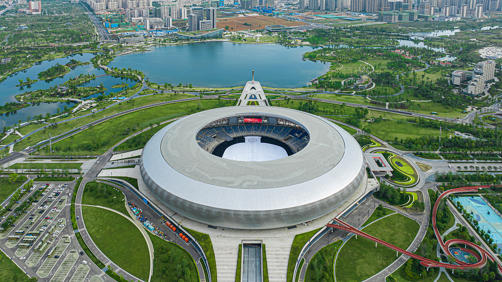 Stadionul de la Lacul Dong’an, stadionul principal al Universiadei de la Chengdu (Foto: CFP)