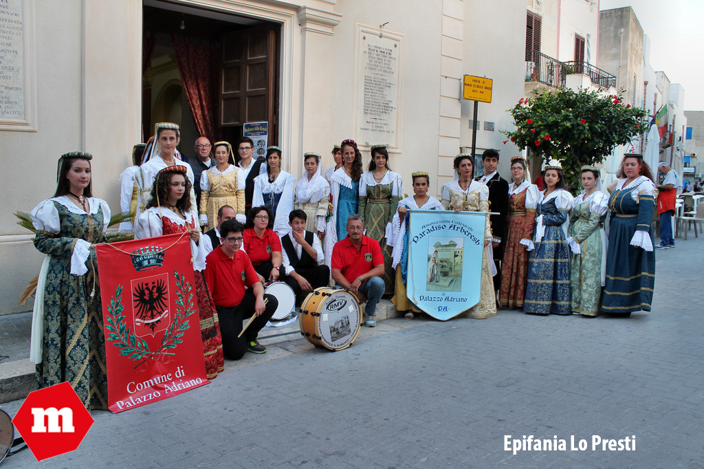 Traditat arbëreshe në Palazzo Adriano (Foto Magaze.it)