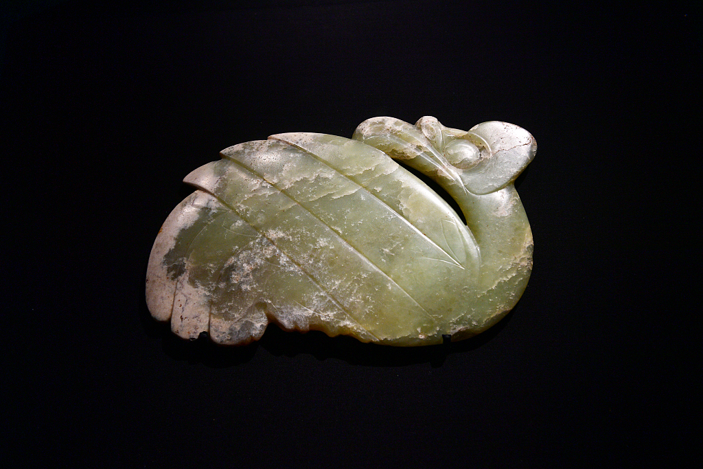 Artefato de jade da Cultura Hongshan