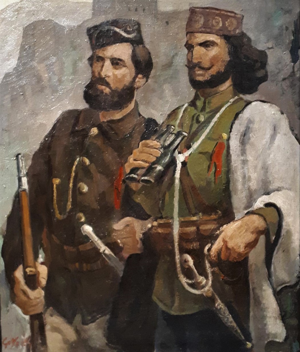 Dy heronj, C. Topulli, M. Grameno - foto Guri Madhi web