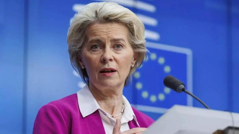 Presidentja e Komisionit Evropian, Ursula von der Leyen (Foto ATSH)