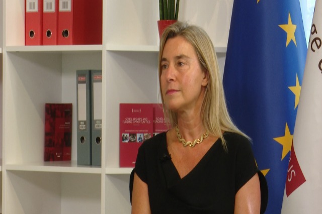 Mogherini (Foto RTSh)