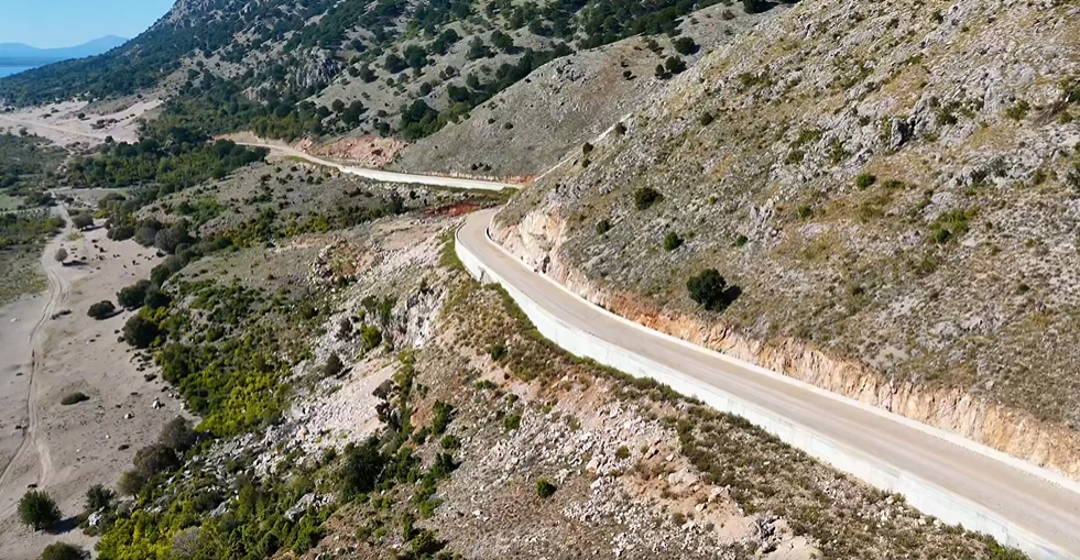 Rruga Shëngjin-Velipojë (Foto ATSH)