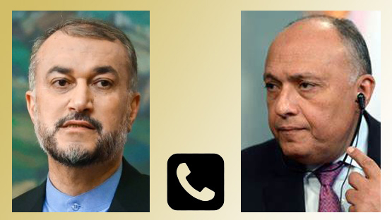 رایزنی وزیران خارجه ایران و مصر درباره اوضاع منطقها