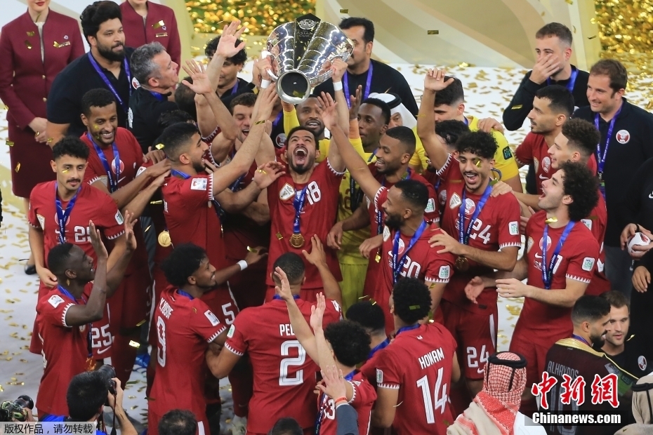 قطر قهرمان جام ملت‌های آسیا شدا
