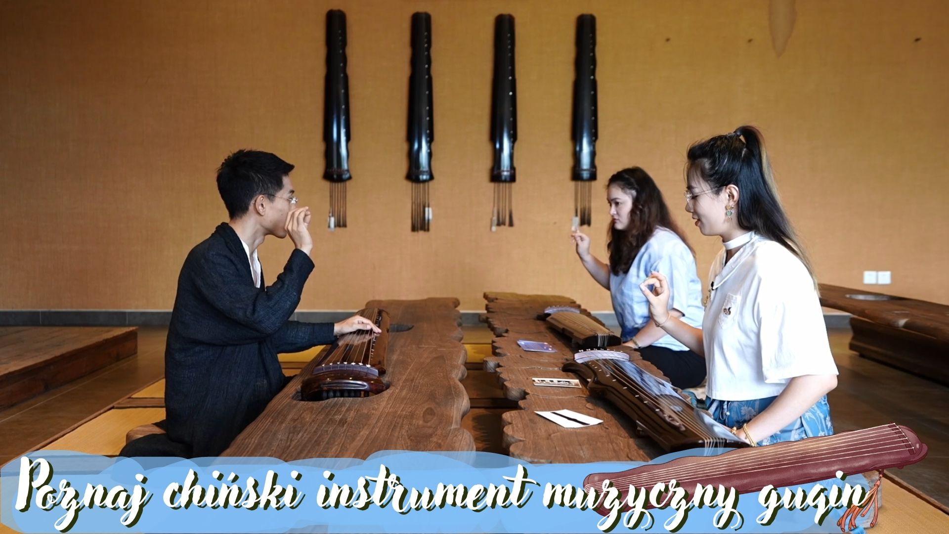 Poznaj chiński instrument muzyczny guqin