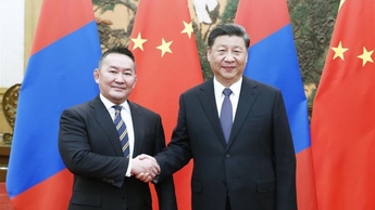 ​Ши Жиньпин Монгол улсын ерөнхийлөгчтэй уулзав