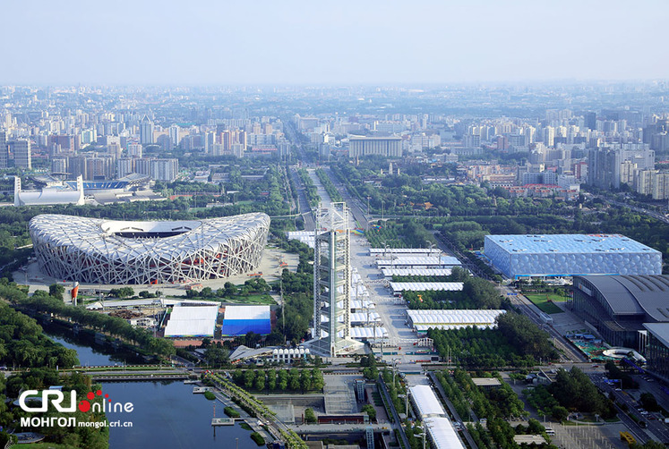 Бээжингийн олимп даян дэлхийг урьж байна_fororder_北京奥林匹克公园  摄影 杨宾.JPG