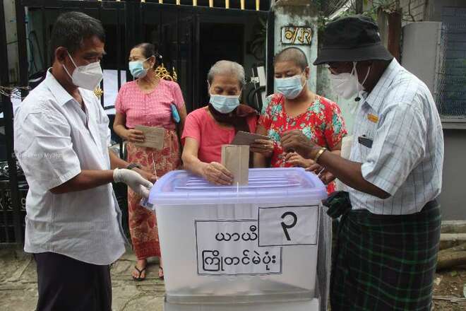 Pilihan Raya Parlimen Myanmar Diadakan