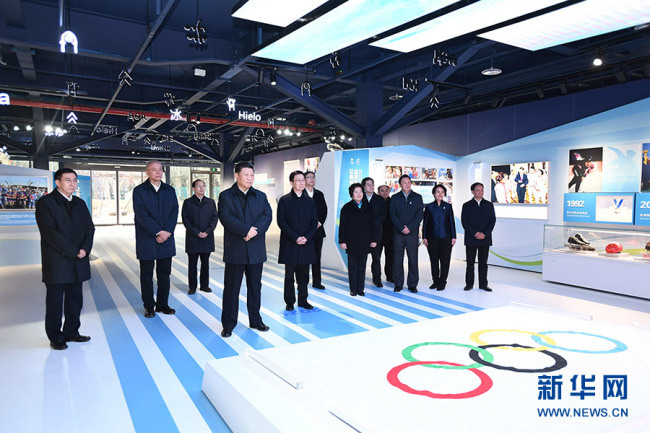 ​Ши Жиньпин Бээжингийн өвлийн олимпын бэлтгэл ажилтай танилцав