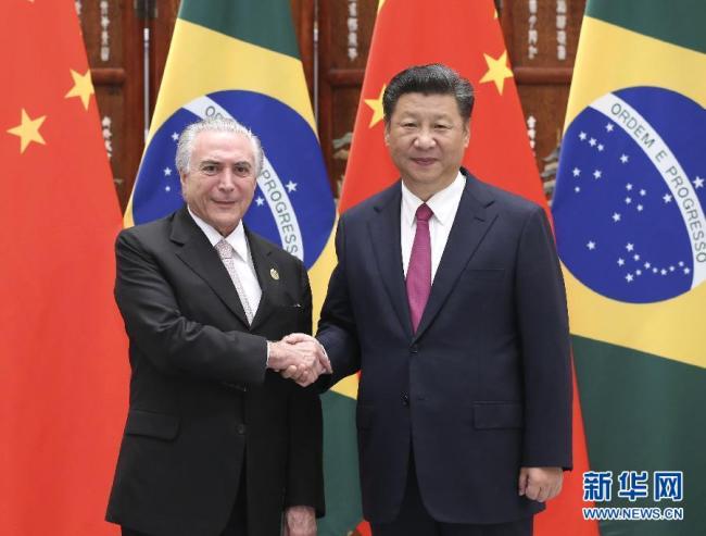 Хятад, Бразилийн төрийн тэргүүн нар хэлэлцээ хийв