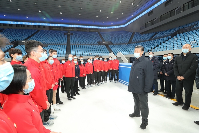 शी चिनफिंग ने पेइचिंग शीतकालीन ओलंपिक व पैरालम्पिक की तैयारी का निरीक्षण किया_fororder_2
