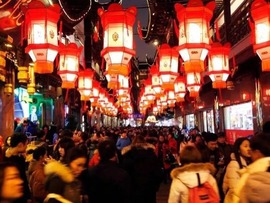 رشد چشمگیر مصرف در طول تعطیلات هفته طلایی جشن بهار چین