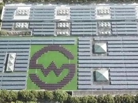 تبدیل سقف متروی شانگهای به نیروگاه خورشیدی/کاهش 3,390  تنی گاز co2ا