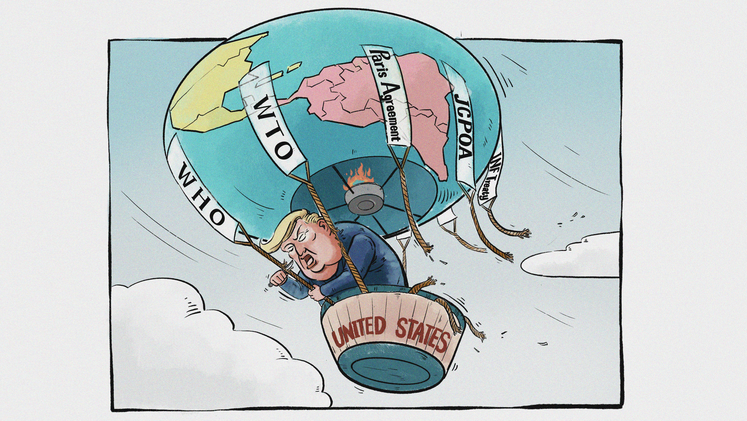 نشر کاریکاتورهایی در روایت نقض حقوق بشر آمریکا در سی جی تی ان_fororder_333