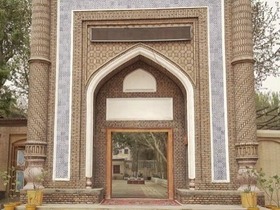 Masjid Altun di Kaunti Shache, Xinjiang