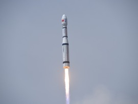 پرتاب 9 ماهواره با یک موشک در چینا