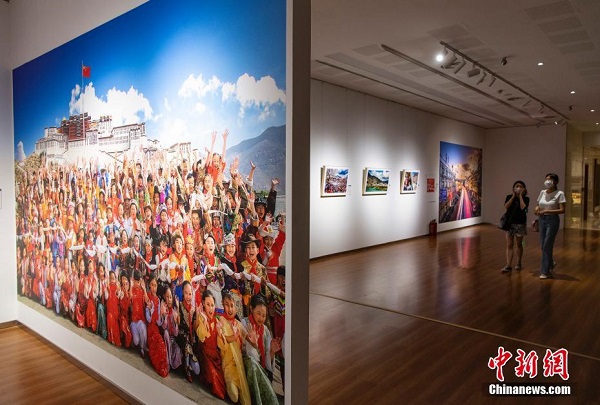 Pameran Lukisan dan Gambar Ulang Tahun Ke-70 Kebebasan Damai Tibet_fororder_123