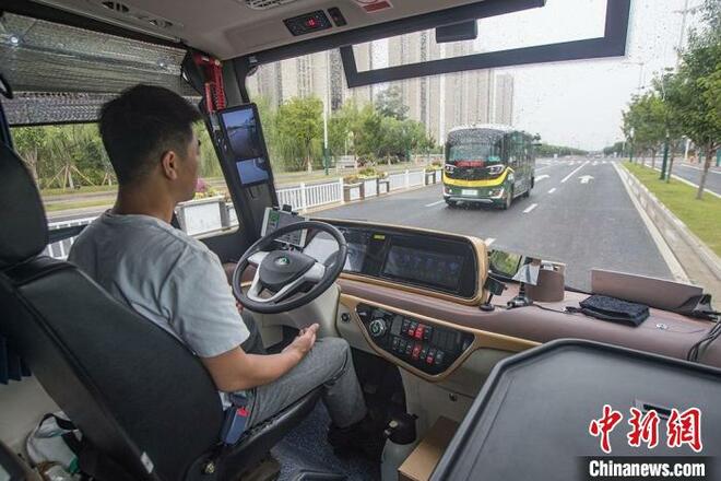 Perkhidmatan Bas Awam Tanpa Pemandu di Suzhou_fororder_212