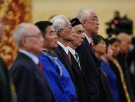اهدای ارزشمندترین نشان افتخار حزب کمونیست چین به 29 نفرا