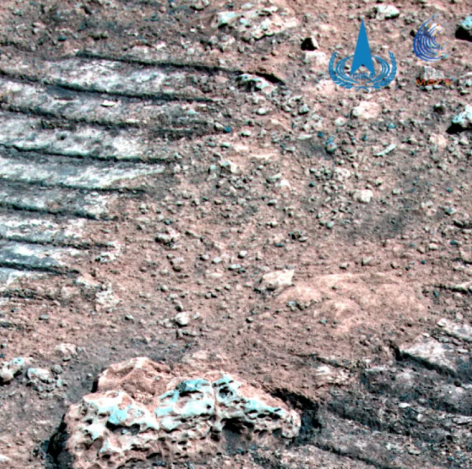 جزئیات تصاویر جدید ارسالی مریخ نورد «جو رونگ» چین_fororder_zr1