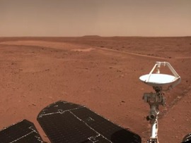 جزئیات تصاویر جدید ارسالی مریخ نورد «جو رونگ» چین