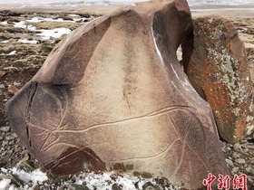 Lukisan Batu Kuno Ditemui di Qinghai