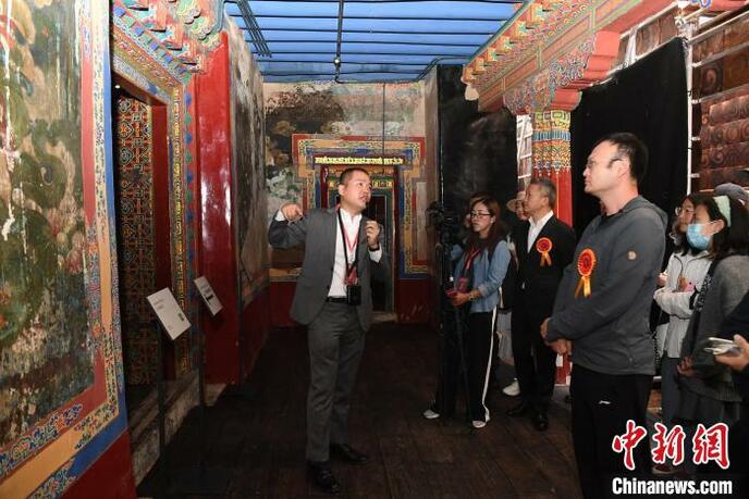 तिब्बत में संरक्षण के लिए प्राचीन इमारत से बना कला केंद्र खुला_fororder_西藏